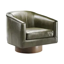 Armchair bianca return swivel